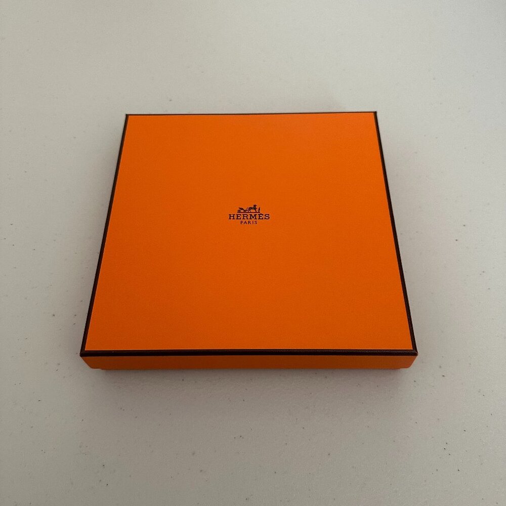 Hermes Authentic Empty Box - 7" x 7" x 1.25"